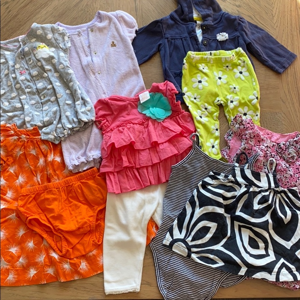 Lot of girls clothes, 6 months